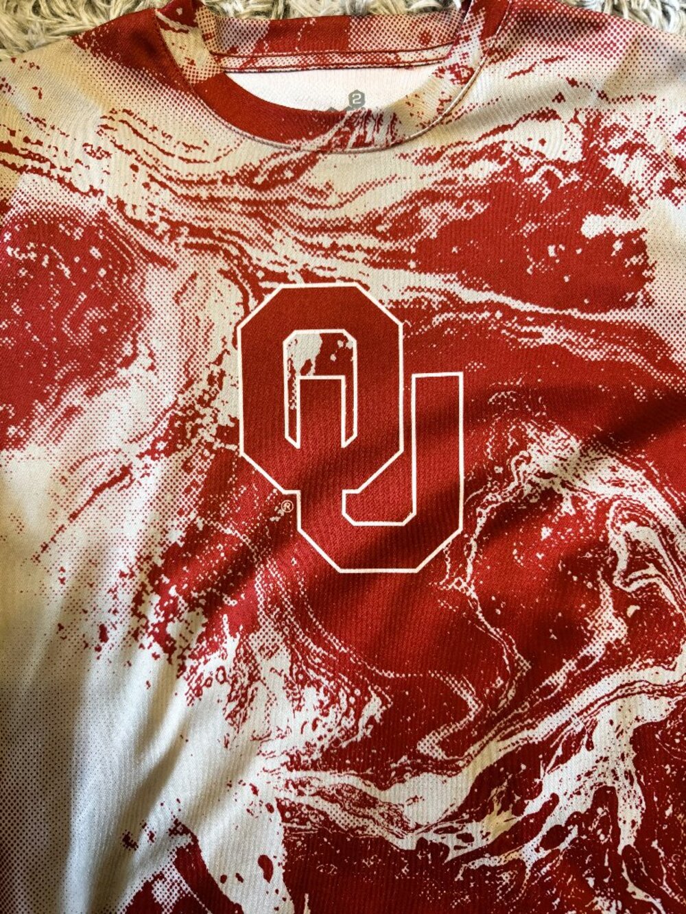 Gen2 OU Oklahoma Sooners "In the Mix" Crimson T-Shirt Youth Medium 10-12